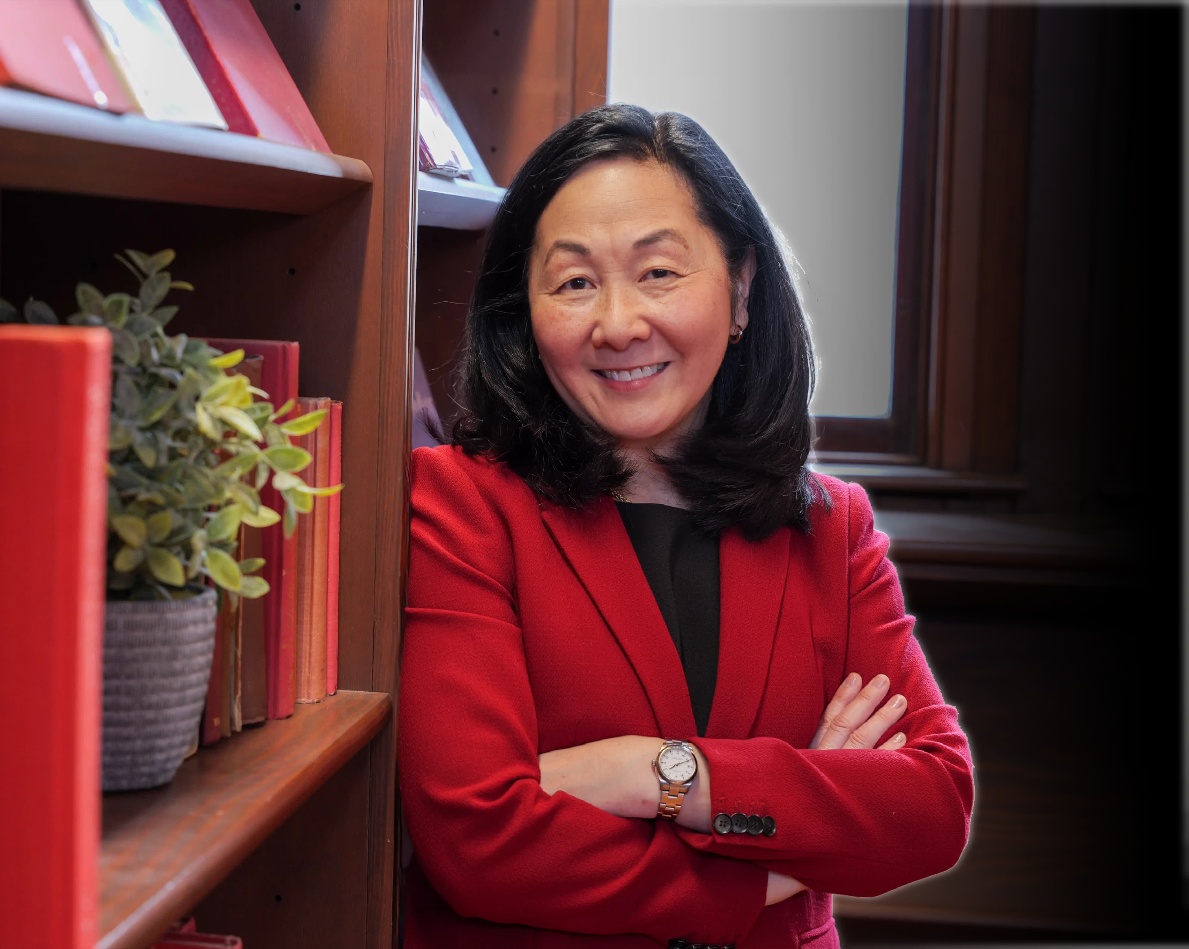 Macy Lee, candidate for District Attorney of Norfolk County